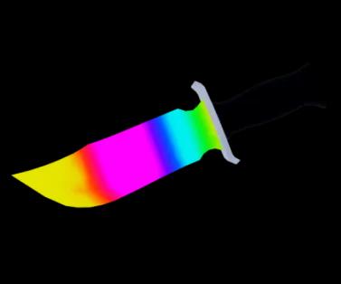 Rainbow Knife